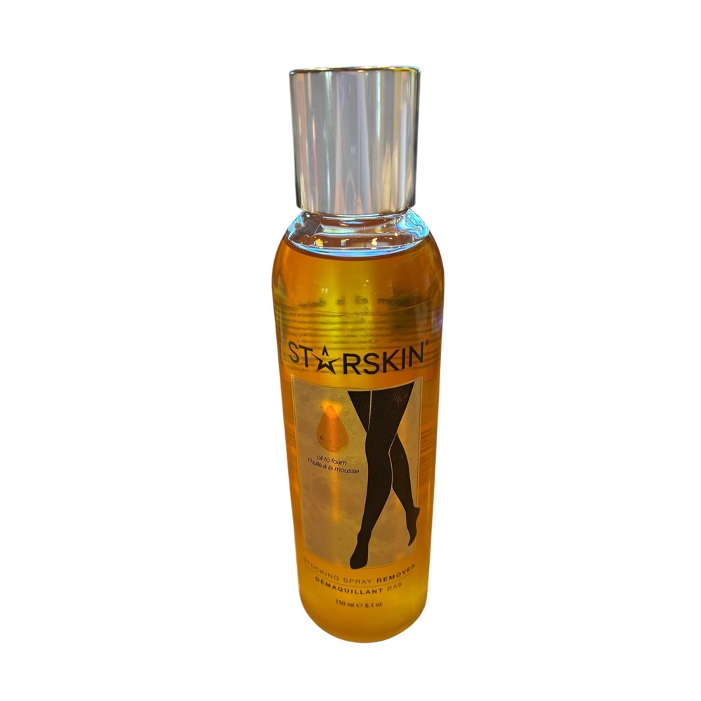 Starskin Stocking Spray Remover Oil to Foam‎ Leg Makeup Remover 5.1oz 150ml New